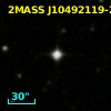 2MASS J10492119-2515012