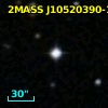 2MASS J10520390-1857307