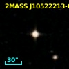 2MASS J10522213-0828186