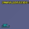 2MASS J10532303-2022041