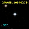 2MASS J10540273-2531445