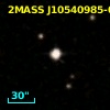 2MASS J10540985-0926218