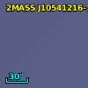2MASS J10541216-1934031