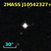 2MASS J10542327+0100001
