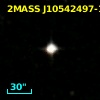 2MASS J10542497-1624577