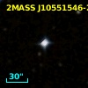 2MASS J10551546-2526124