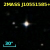 2MASS J10551585+0105225