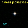 2MASS J10555236+0109170