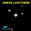 2MASS J10572898-2703500