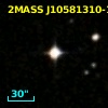 2MASS J10581310-1536074