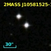 2MASS J10581525-1823050