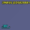 2MASS J10582448-0039262