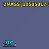 2MASS J10585817-2603068