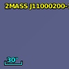 2MASS J11000200-1449230
