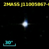 2MASS J11005867-0547296