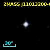 2MASS J11013200-0642097