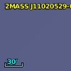2MASS J11020529-0520506