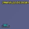 2MASS J11022438-0944118