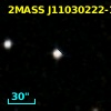2MASS J11030222-1007442