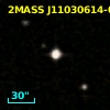 2MASS J11030614-0857417