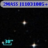 2MASS J11031005+0134157