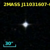 2MASS J11031607-0309191