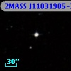 2MASS J11031905-2708296