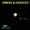 2MASS J11032423-1540258