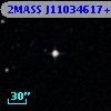 2MASS J11034617+0038228
