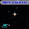 2MASS J11035111-0111369