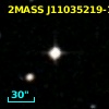 2MASS J11035219-1540147