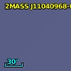 2MASS J11040968-0617598
