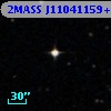 2MASS J11041159+0105378