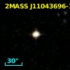 2MASS J11043696-1509566