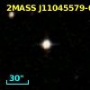 2MASS J11045579-0940365