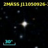 2MASS J11050926-2816272