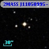 2MASS J11050995-1526539