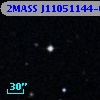 2MASS J11051144-0323435