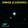 2MASS J11052052-2432146