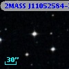 2MASS J11052584-2842124