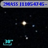 2MASS J11054745-1315588