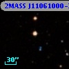 2MASS J11061000-2118572