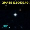 2MASS J11063140-2236268