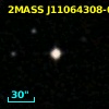 2MASS J11064308-0832413