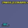 2MASS J11064891+0118103