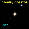 2MASS J11065703-1612485
