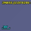 2MASS J11074246-1413073