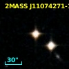 2MASS J11074271-1428577