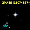 2MASS J11074867-0626150