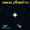 2MASS J11080772-2418031